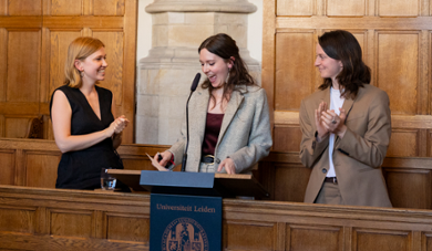 Hannah Bliersbach receives doctorate