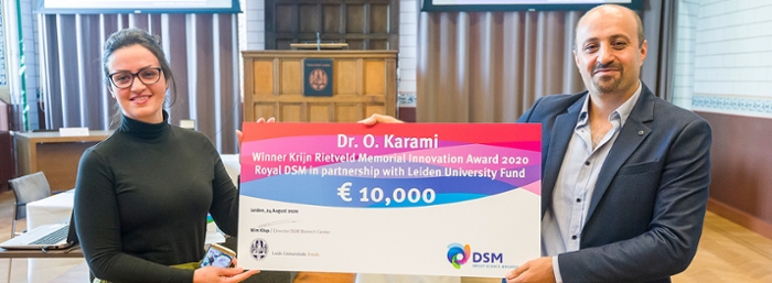 In 2020 won Omid Karami de eerste Krijn Rietveld Memorial Innovation Award