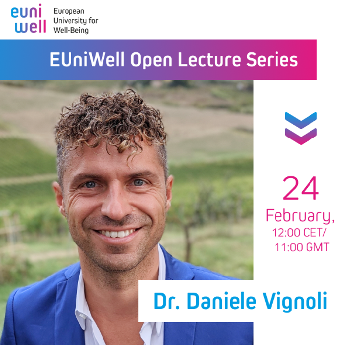 Foto van Prof. Daniele Vignoli Open Lecture on 24 February